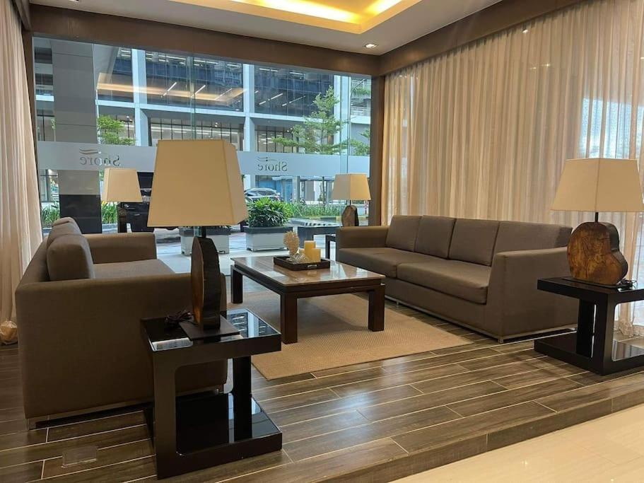 Shore 1 & 3 Residences Moa 1Br With Balcony By Darpm Manila Eksteriør bilde