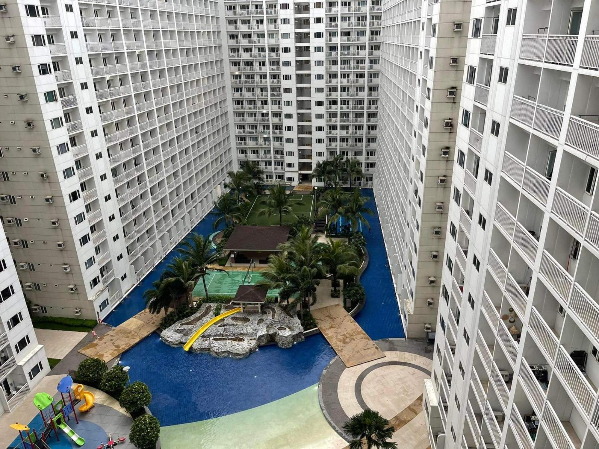 Shore 1 & 3 Residences Moa 1Br With Balcony By Darpm Manila Eksteriør bilde