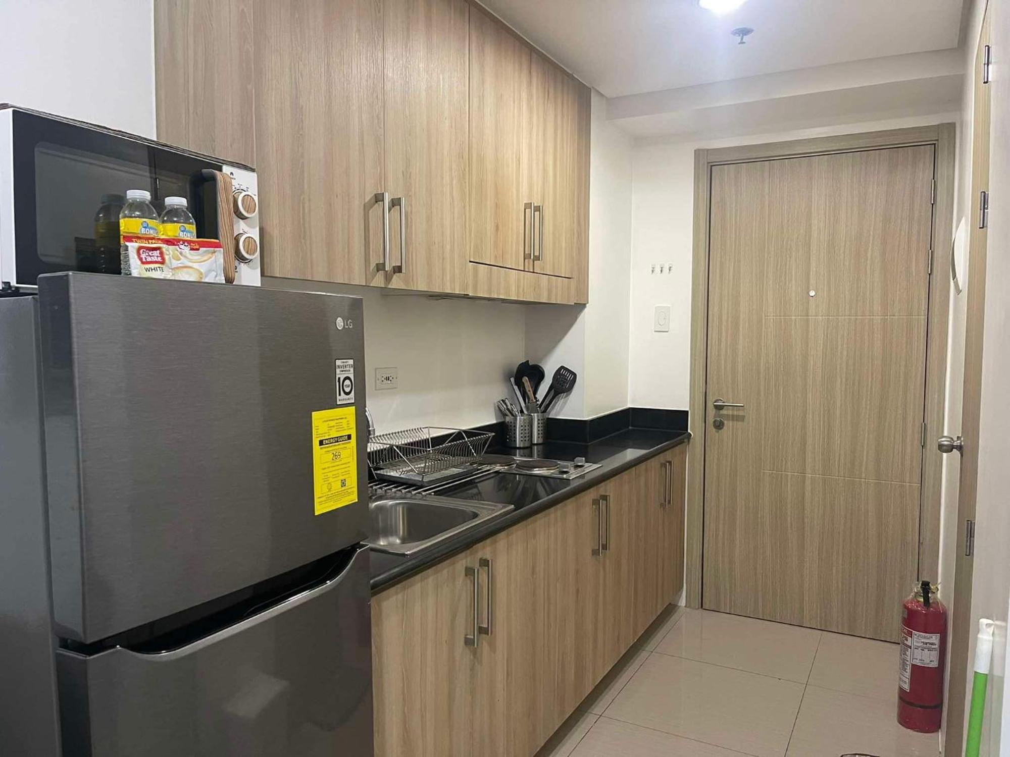Shore 1 & 3 Residences Moa 1Br With Balcony By Darpm Manila Eksteriør bilde