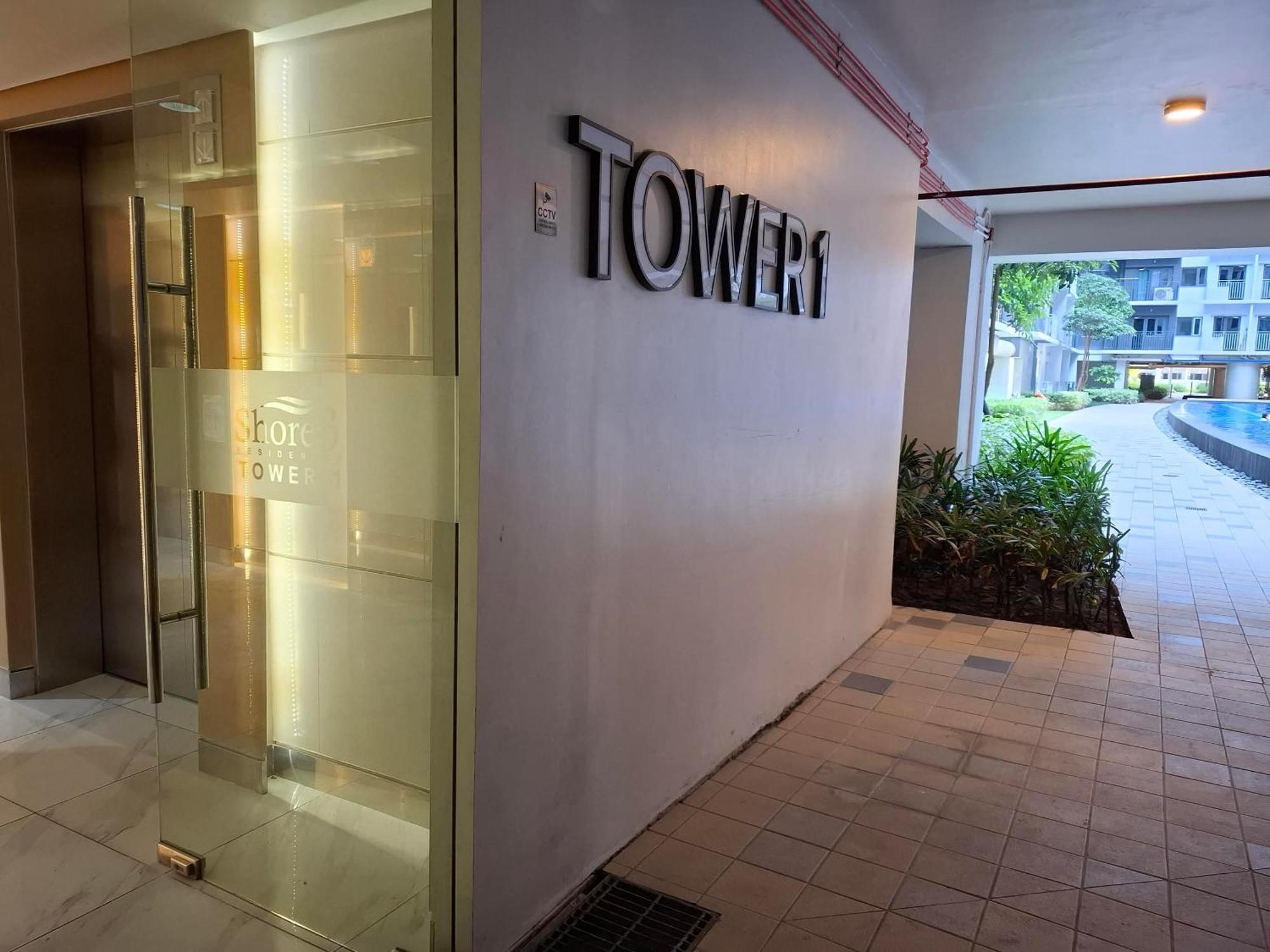 Shore 1 & 3 Residences Moa 1Br With Balcony By Darpm Manila Eksteriør bilde