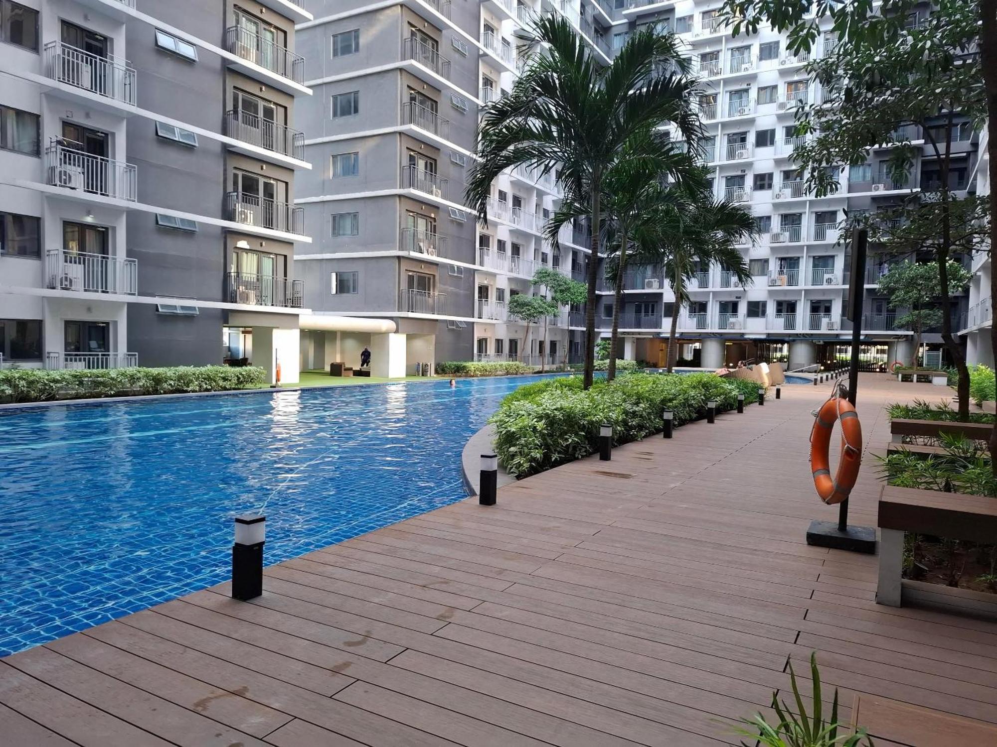 Shore 1 & 3 Residences Moa 1Br With Balcony By Darpm Manila Eksteriør bilde